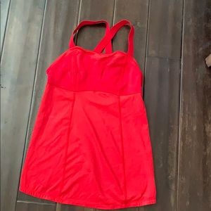 Lululemon Strap Back Yoga Tank Top-Size 4